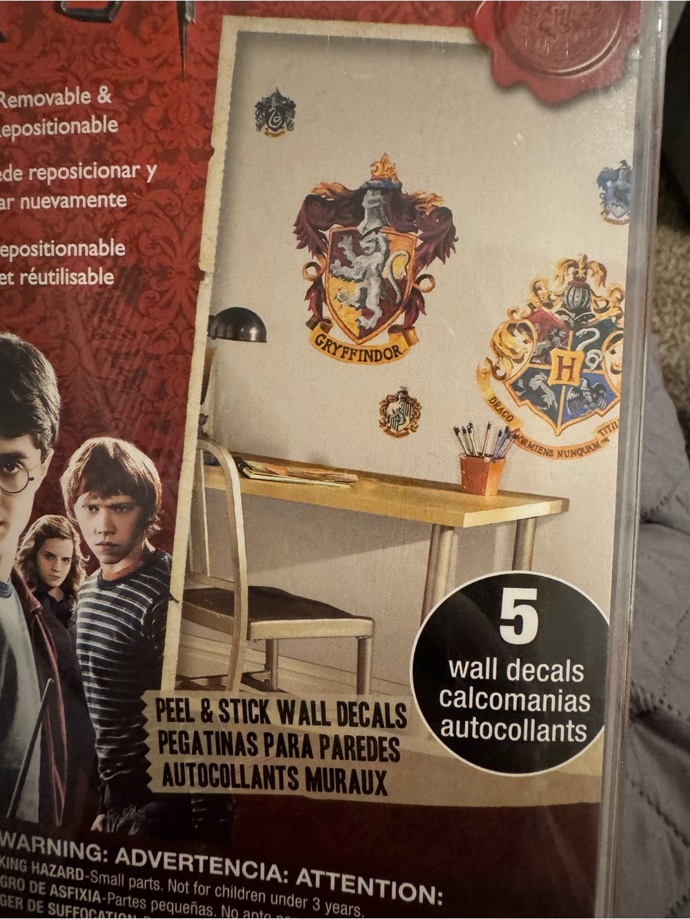 Harry Potter Peel & Stick Decals